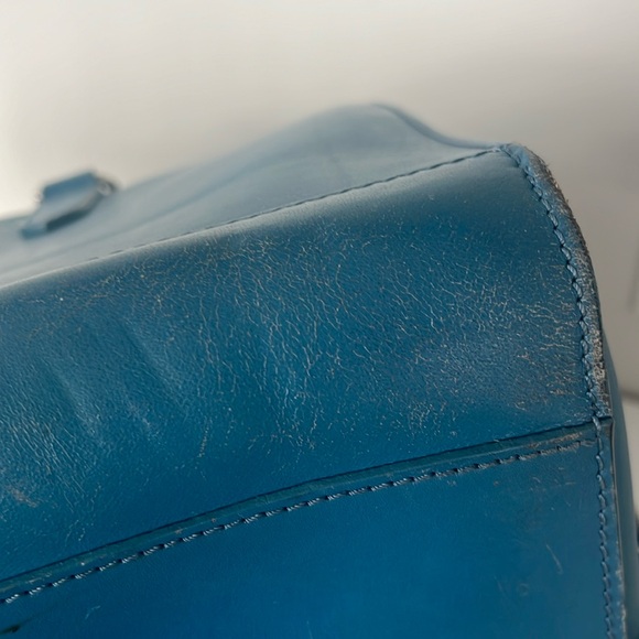 Ralph Lauren Collection Napa Leather Satchel Bag - Picture 12 of 16